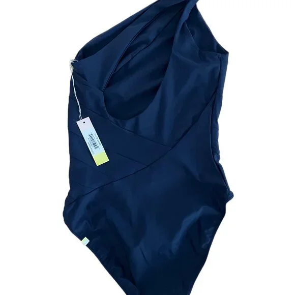 NEW Summersalt Sidestroke One Piece Swimsuit Deep Navy Womens Size 6 - Picture 4 of 9